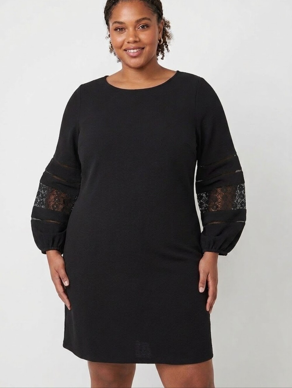 Chico’s Black Ponte Dress Women's Size 2.5 (US 14)